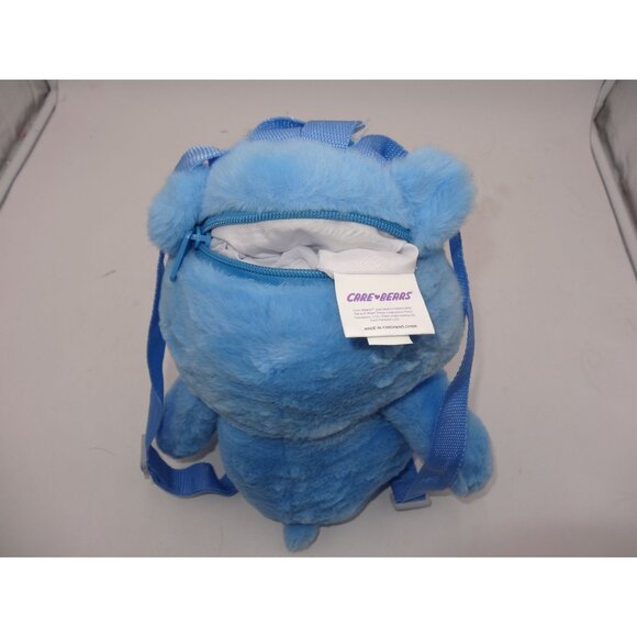 Care Bears Grumpy Blue 17" Plush Mini Backpack Pouch Bag Tote - Picture 8 of 8